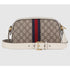 GUCCI グッチ オフィディア  カメラバッグ GGスプリーム ショルダー レザー  ベージュ 681064 シルバー 金具 ラブパレード